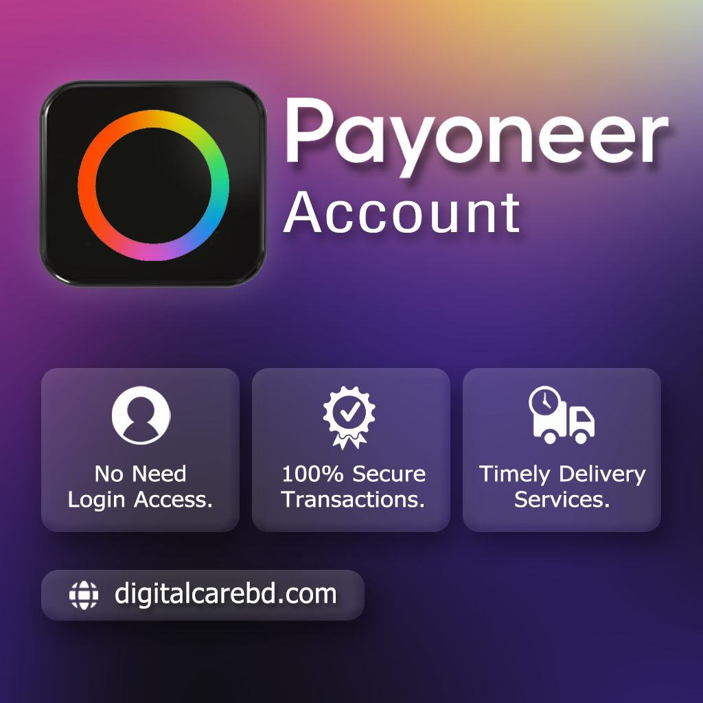 Payoneer-Account Verified Payoneer Account with USA Bank - Image 1