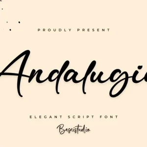 Andalugia Font