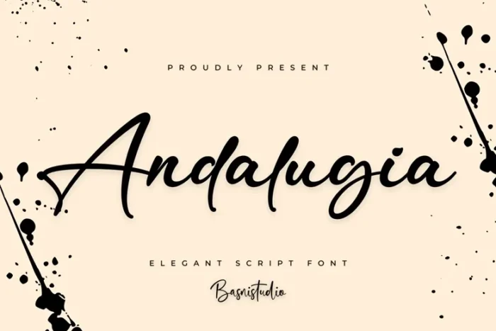 Andalugia Font