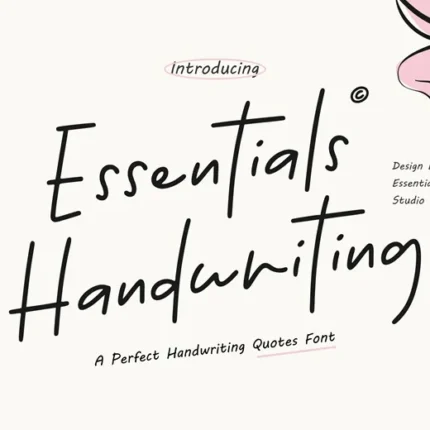 Essentials Handwriting Font