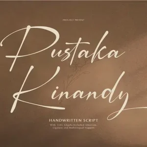 Pustaka Kinandy Font
