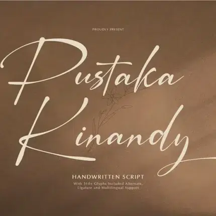 Pustaka Kinandy Font
